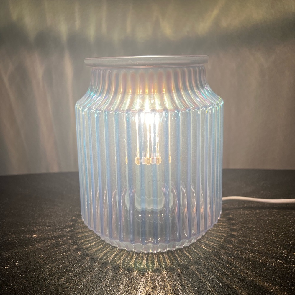 Iridescent full sized Scentsy wax melt warmer